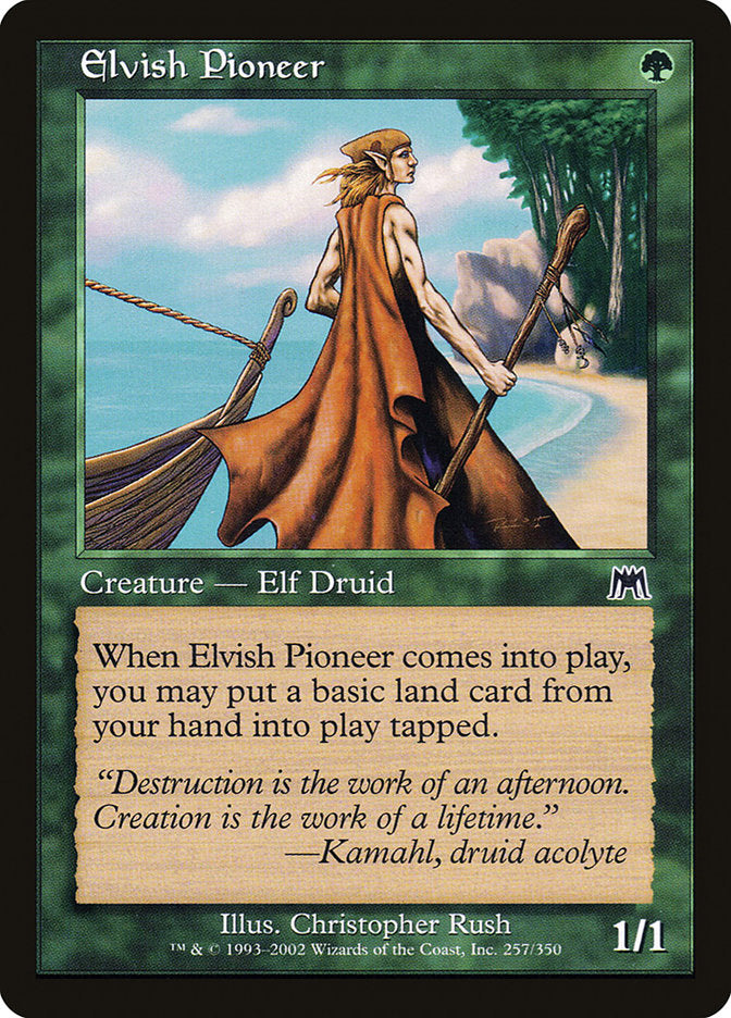 Elvish Pioneer (257) [Onslaught] | Odin's Place