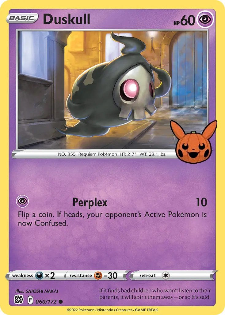 Duskull (060/172) [Trick or Trade] | Odin's Place
