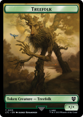 Treefolk // Food Token [The Lord of the Rings: Tales of Middle-Earth Commander Tokens] | Odin's Place