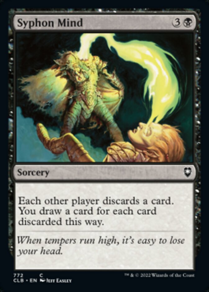 Syphon Mind [Commander Legends: Battle for Baldur's Gate] | Odin's Place