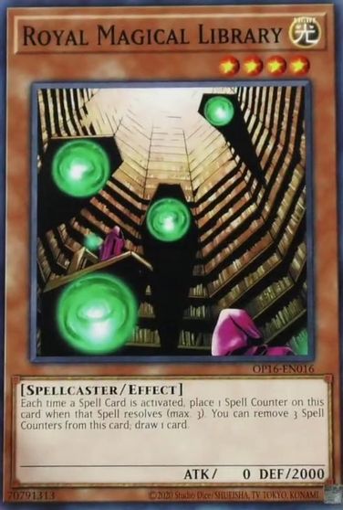 Royal Magical Library [OP16-EN016] Common | Odin's Place