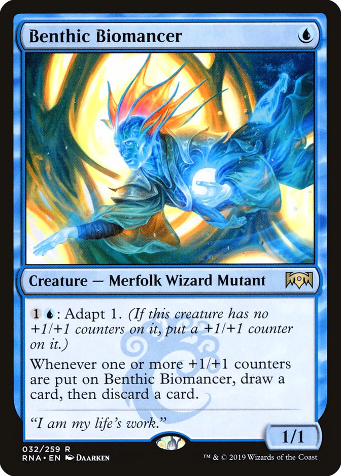 Benthic Biomancer (32) [Ravnica Allegiance] | Odin's Place