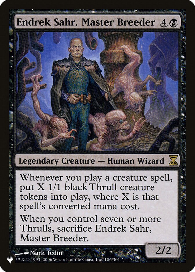 Endrek Sahr, Master Breeder [The List] | Odin's Place