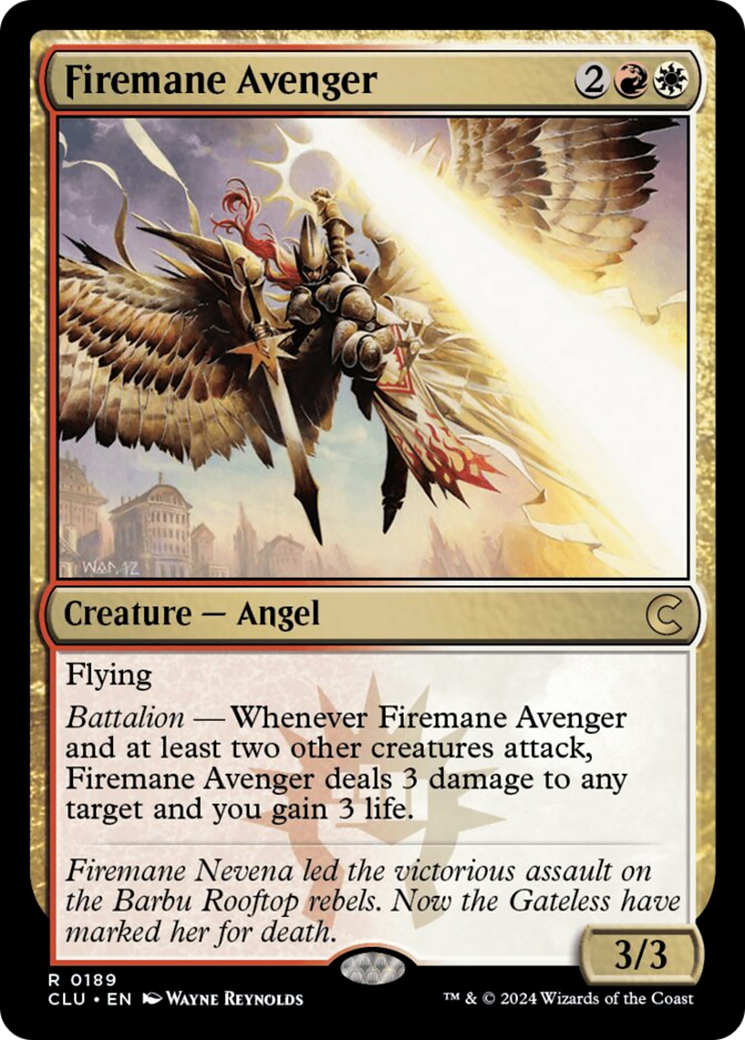 Firemane Avenger [Ravnica: Clue Edition] | Odin's Place