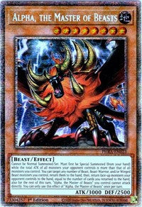 Alpha, the Master of Beasts (Starlight Rare) [PHRA-EN023] Starlight Rare | Odin's Place