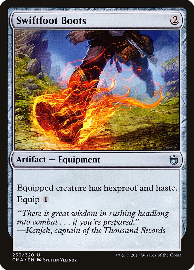 Swiftfoot Boots (233) [Commander Anthology] | Odin's Place