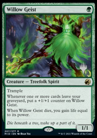 Willow Geist (Promo Pack) [Innistrad: Midnight Hunt Promos] | Odin's Place