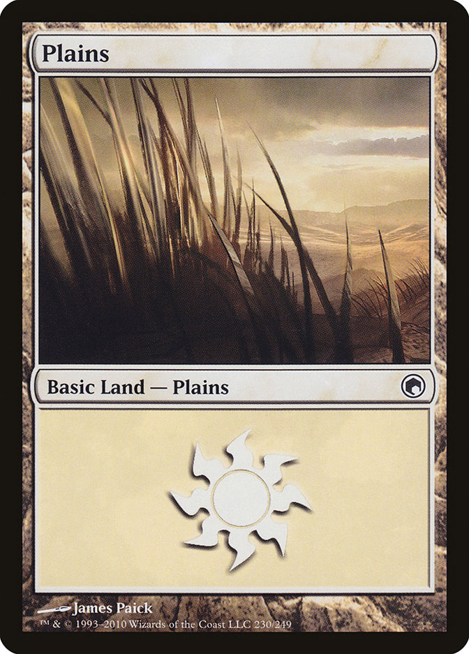 Plains (230) [Scars of Mirrodin] | Odin's Place
