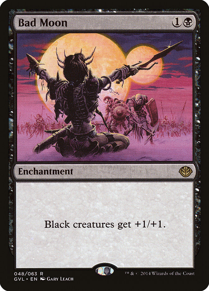 Bad Moon (48) (Garruk vs. Liliana) [Duel Decks Anthology] | Odin's Place