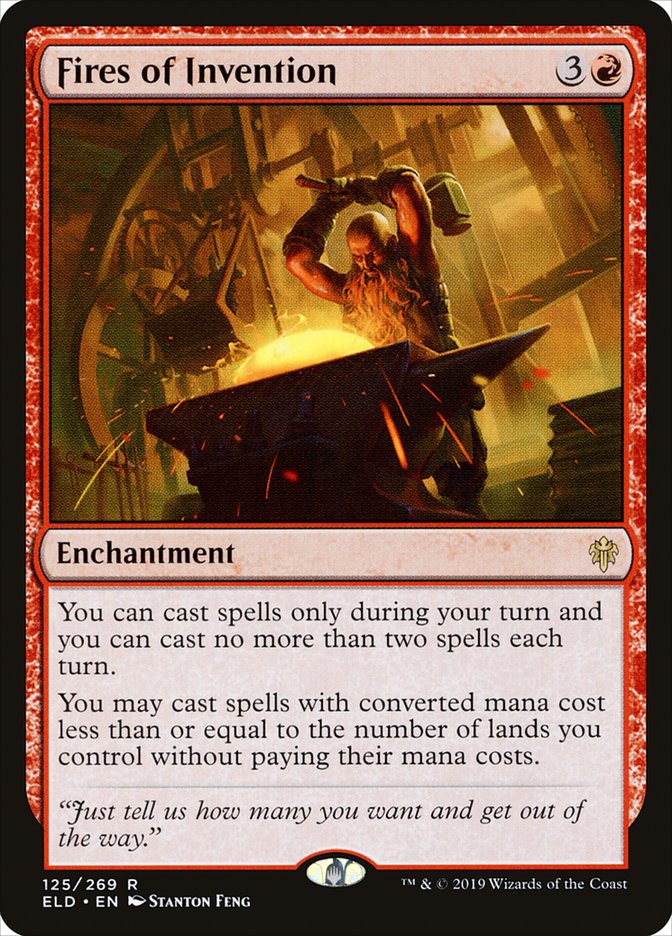 Fires of Invention [Throne of Eldraine] | Odin's Place