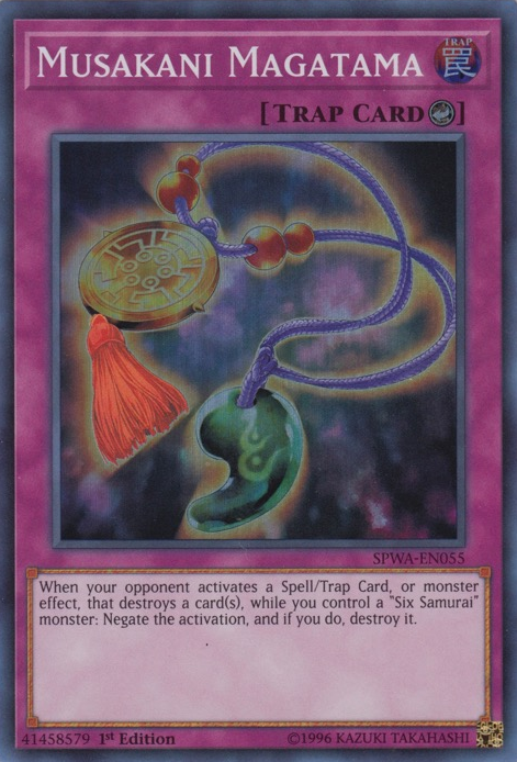 Musakani Magatama [SPWA-EN055] Super Rare | Odin's Place