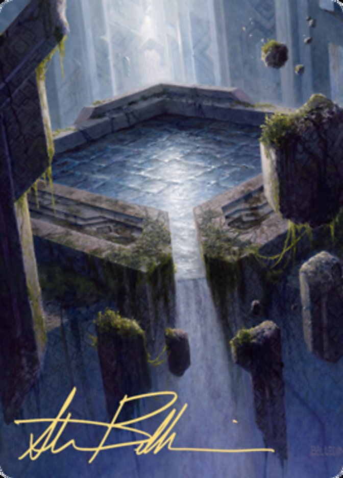 Morphic Pool Art Card (Gold-Stamped Signature) [Zendikar Rising Art Series] | Odin's Place