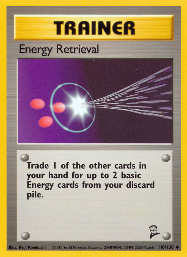 Energy Retrieval (110/130) [Base Set 2] | Odin's Place