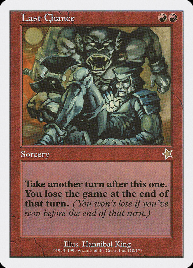 Last Chance (110) [Starter 1999] | Odin's Place