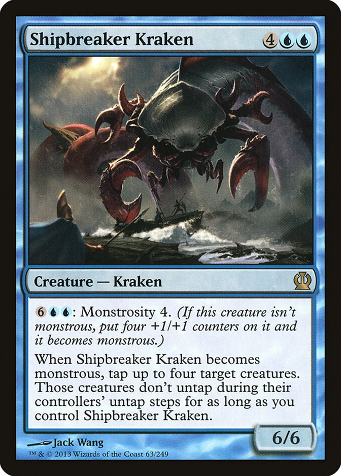 Shipbreaker Kraken (63) [Theros] | Odin's Place