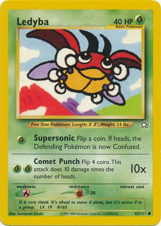 Ledyba (63/111) [Neo Genesis Unlimited] | Odin's Place
