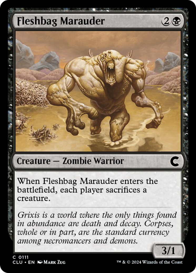 Fleshbag Marauder [Ravnica: Clue Edition] | Odin's Place