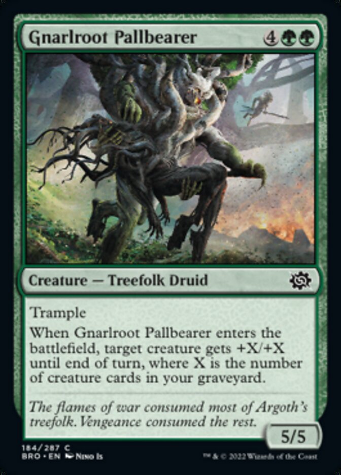 Gnarlroot Pallbearer [The Brothers' War] | Odin's Place