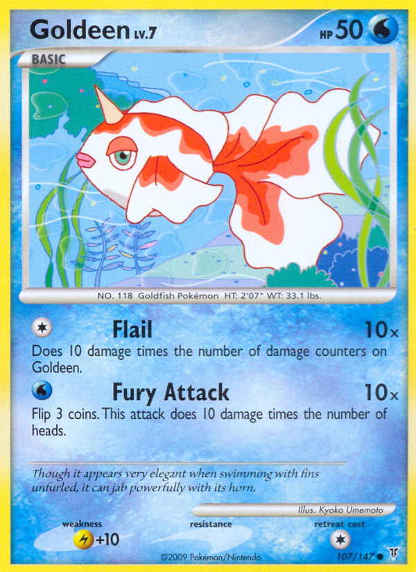 Goldeen (107/147) [Platinum: Supreme Victors] | Odin's Place