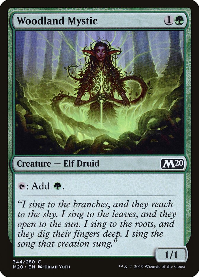 Woodland Mystic [Core Set 2020] | Odin's Place
