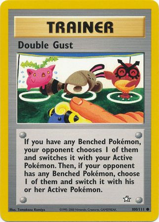 Double Gust (100/111) [Neo Genesis Unlimited] | Odin's Place
