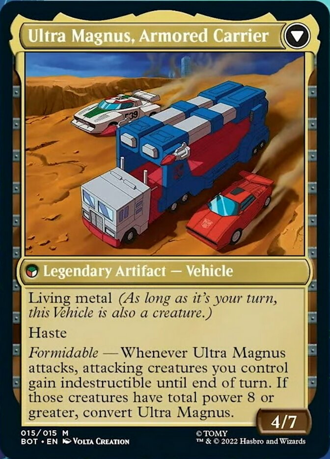 Ultra Magnus, Tactician // Ultra Magnus, Armored Carrier [Transformers] | Odin's Place