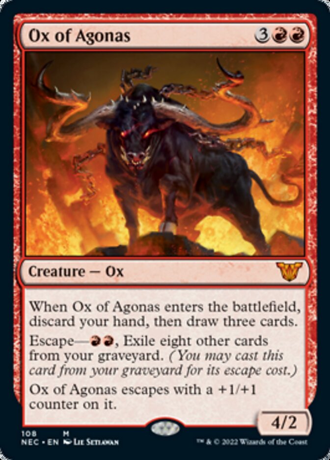 Ox of Agonas [Kamigawa: Neon Dynasty Commander] | Odin's Place