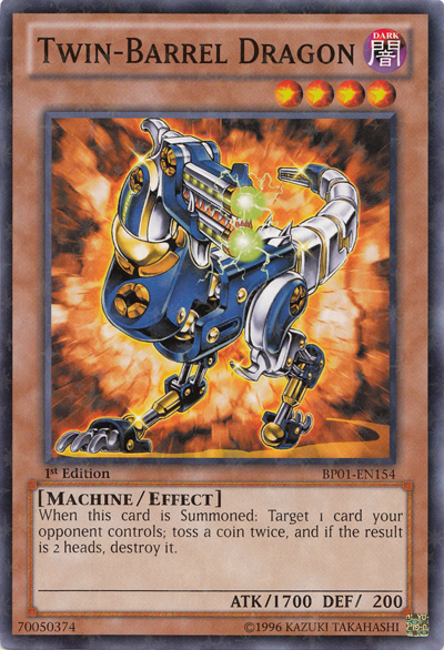 Twin-Barrel Dragon [BP01-EN154] Starfoil Rare | Odin's Place