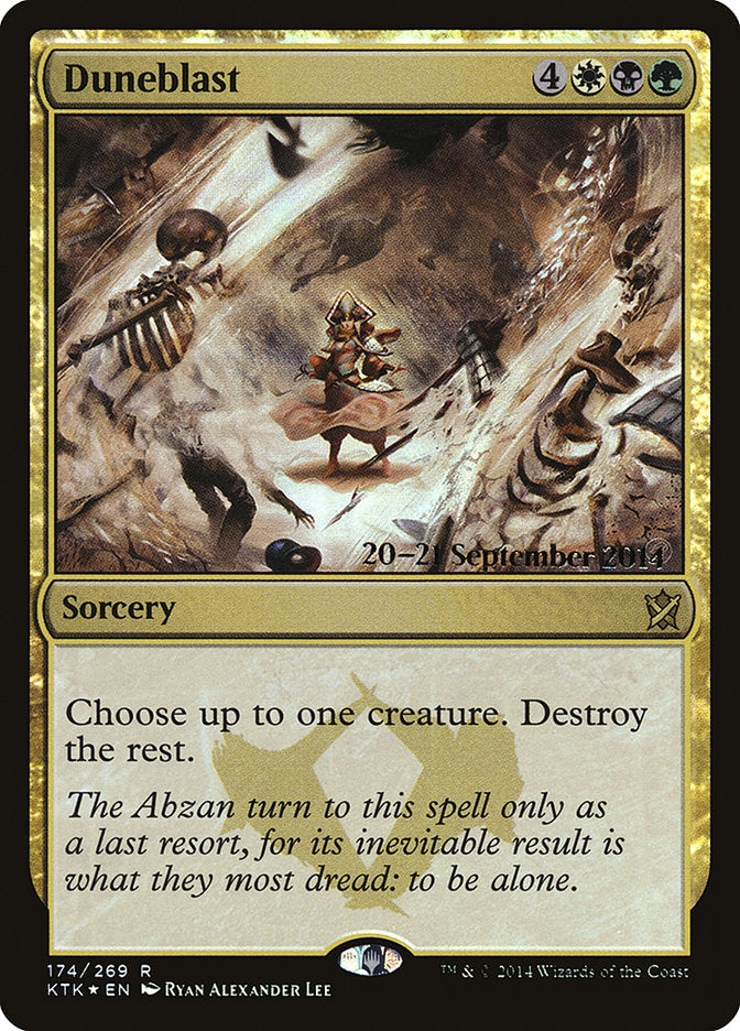Duneblast (174) [Khans of Tarkir Prerelease Promos] | Odin's Place