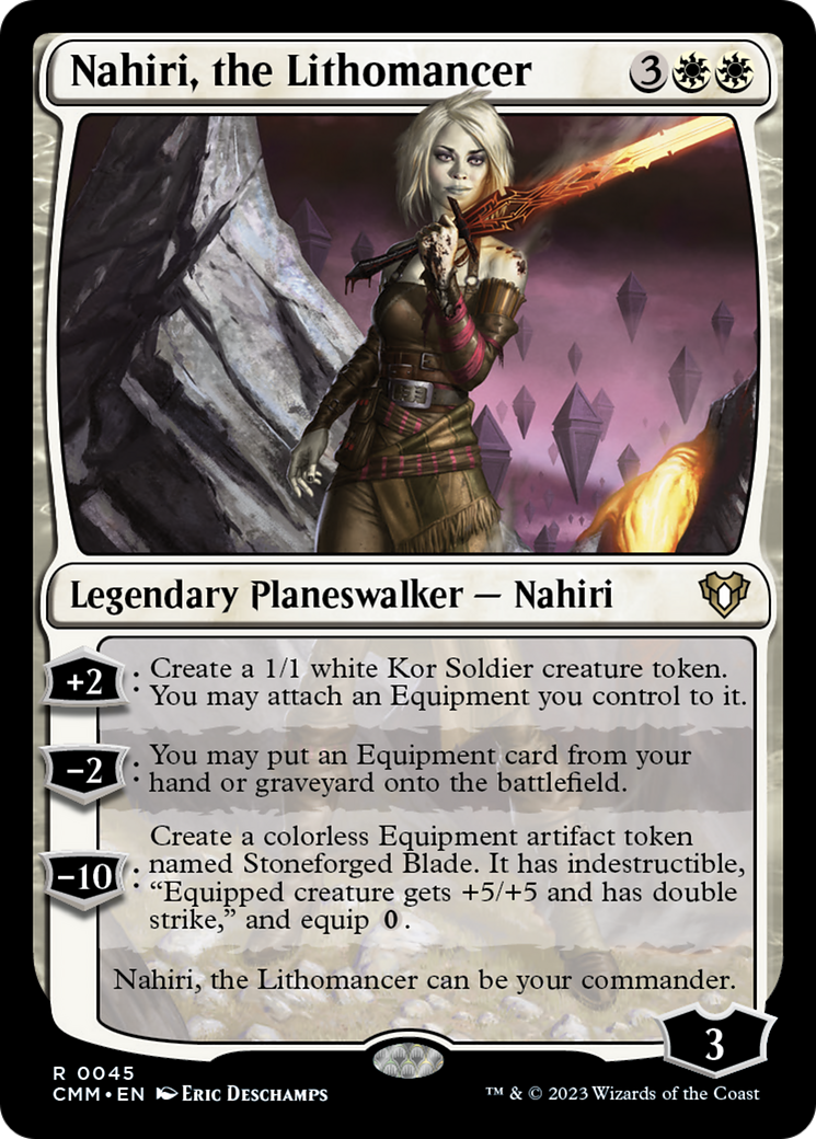 Nahiri, the Lithomancer [Commander Masters] | Odin's Place