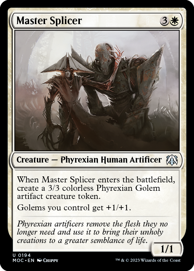 Master Splicer [March of the Machine Commander] | Odin's Place