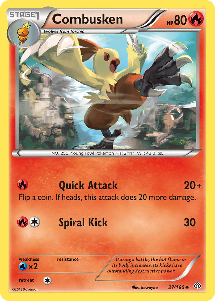 Combusken (27/160) [XY: Primal Clash] | Odin's Place