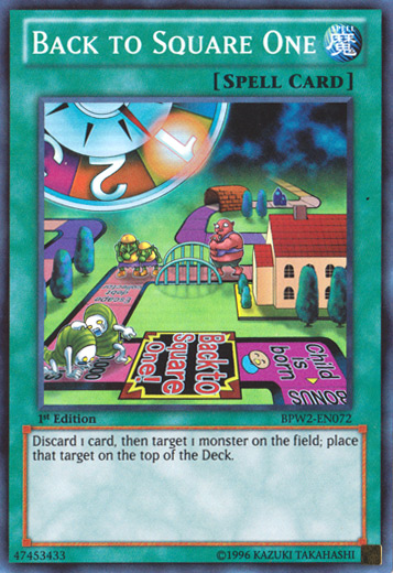 Back to Square One [BPW2-EN072] Super Rare | Odin's Place