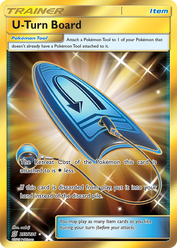 U-Turn Board (255/236) [Sun & Moon: Unified Minds] | Odin's Place