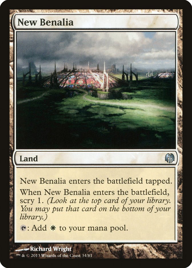 New Benalia (34) [Duel Decks: Heroes vs. Monsters] | Odin's Place