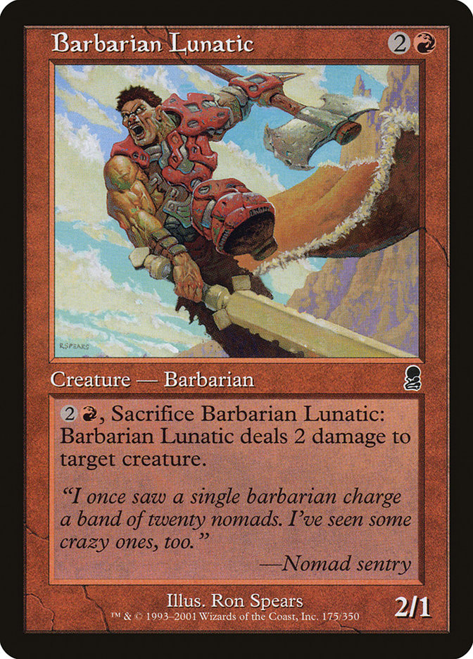 Barbarian Lunatic (175) [Odyssey] | Odin's Place
