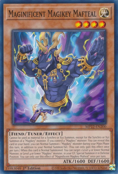 Maginificent Magikey Mafteal [MP22-EN200] Common | Odin's Place