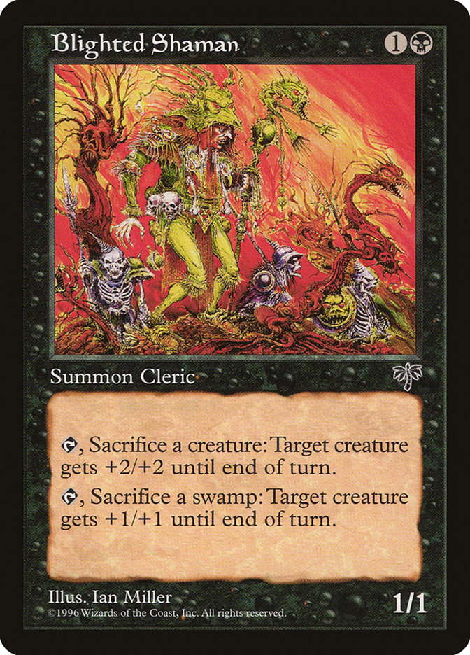 Blighted Shaman (107) [Mirage] | Odin's Place