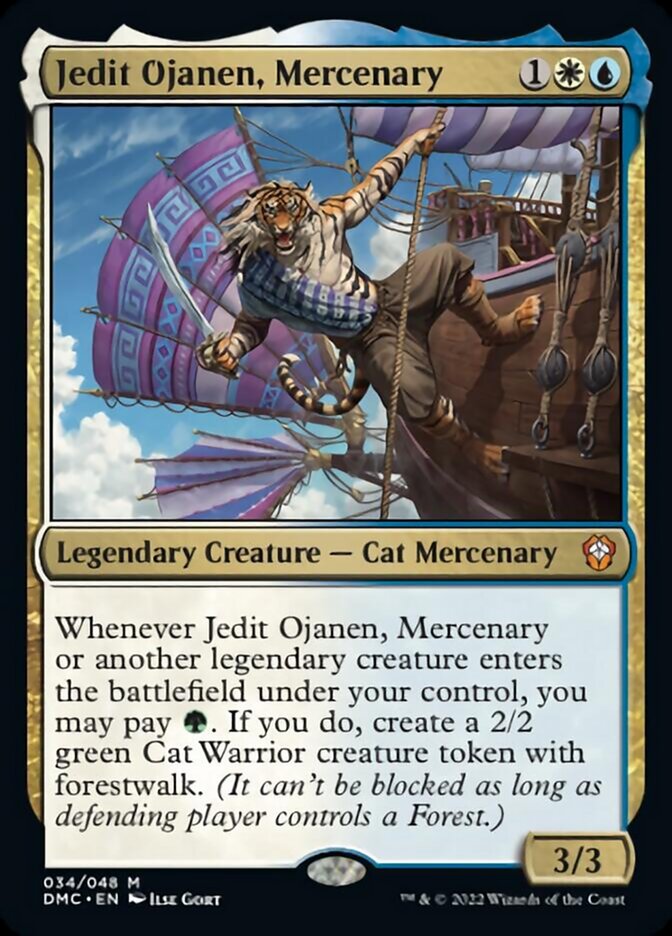 Jedit Ojanen, Mercenary [Dominaria United Commander] | Odin's Place