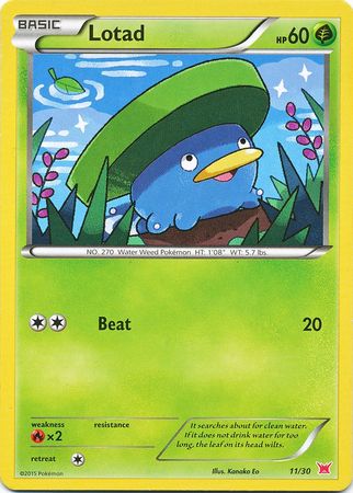 Lotad (11/30) [XY: Trainer Kit 2 - Latias] | Odin's Place