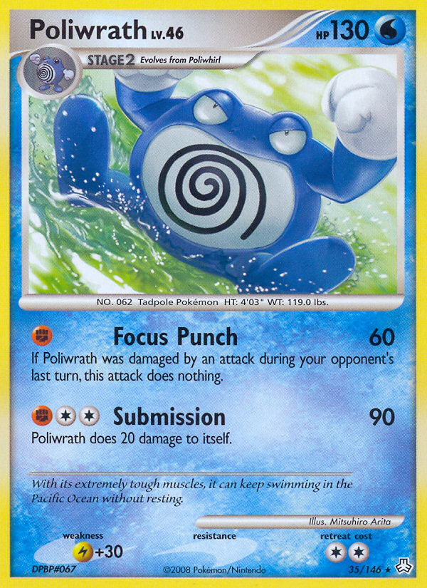 Poliwrath (35/146) [Diamond & Pearl: Legends Awakened] | Odin's Place