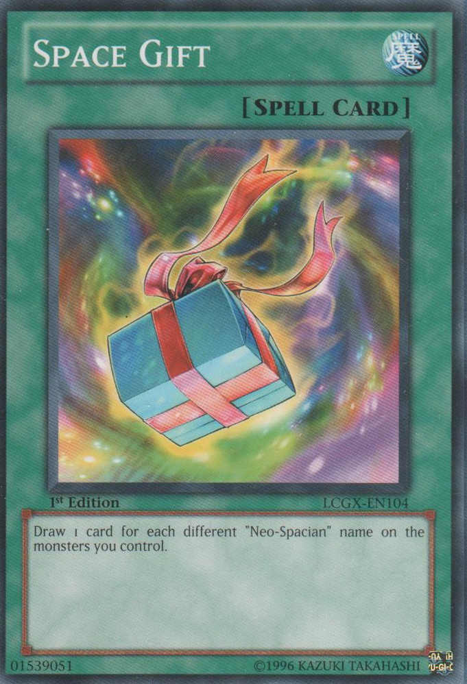 Space Gift [LCGX-EN104] Common | Odin's Place