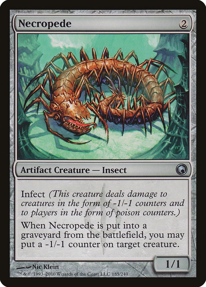 Necropede (185) [Scars of Mirrodin] | Odin's Place