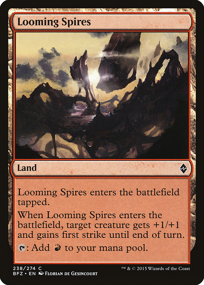 Looming Spires (238) [Battle for Zendikar] | Odin's Place