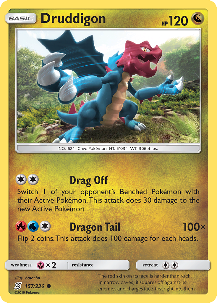 Druddigon (157/236) [Sun & Moon: Unified Minds] | Odin's Place