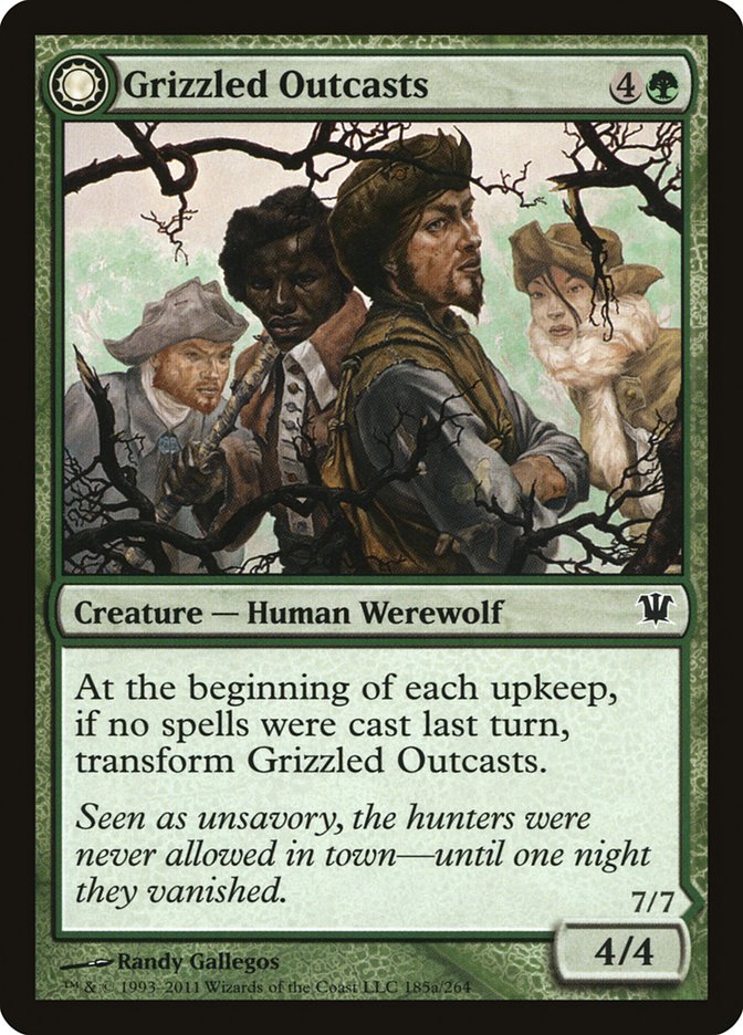 Grizzled Outcasts // Krallenhorde Wantons [Innistrad] | Odin's Place