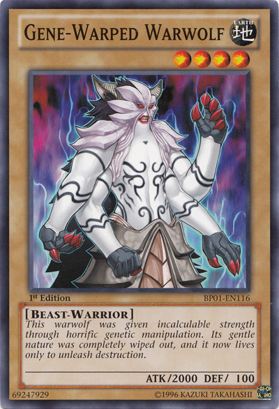 Gene-Warped Warwolf [BP01-EN116] Common | Odin's Place