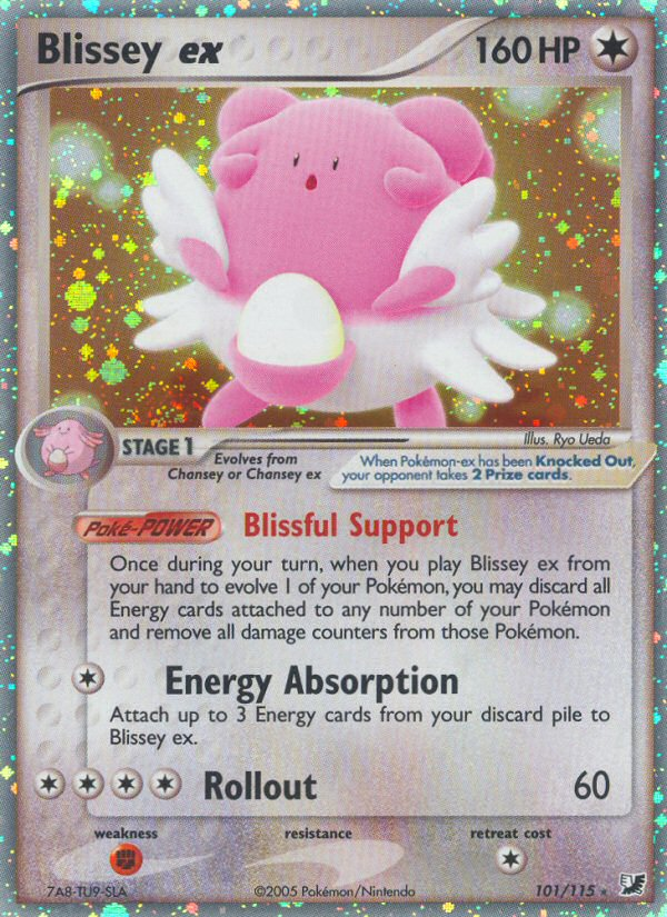 Blissey ex (101/115) [EX: Unseen Forces] | Odin's Place