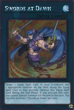 Swords at Dawn [NKRT-EN030] Platinum Rare | Odin's Place