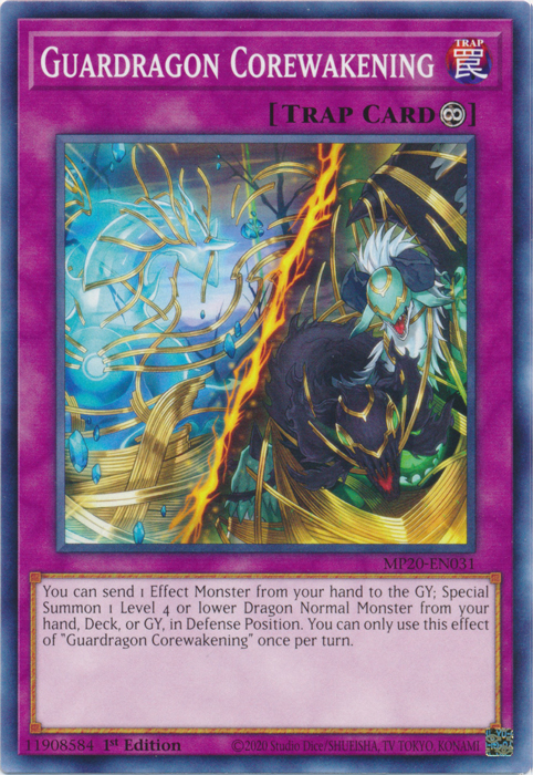 Guardragon Corewakening [MP20-EN031] Common | Odin's Place